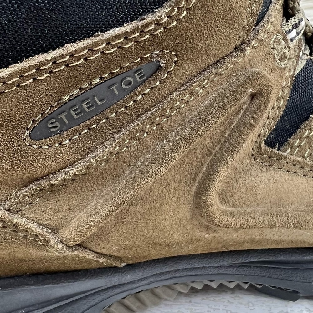 Wolverine Brighton Leather Steel Toe Mid Hiking Boot Brown 11 - Picture 10 of 12